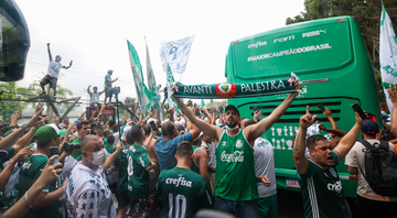 A torcida palestrina tem expectativas para o Mundial de Clubes e o talismã do Palmeiras quer correspondê-las - Fabio Menotti / Palmeiras
