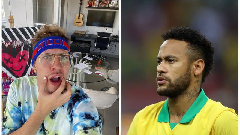 Leo Picon lança single em homenagem a Neymar - Divulgação Instagram / Getty Images
