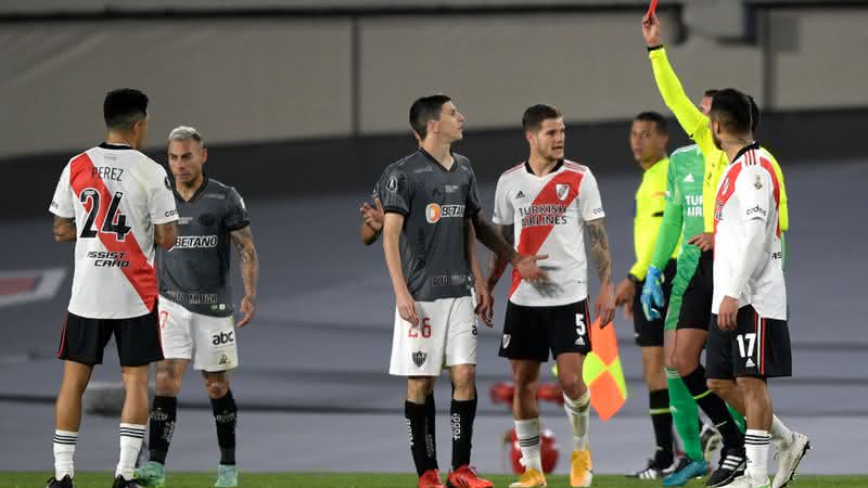 Atlético-MG: Conmebol divulga áudio da expulsão de Nacho - GettyImages