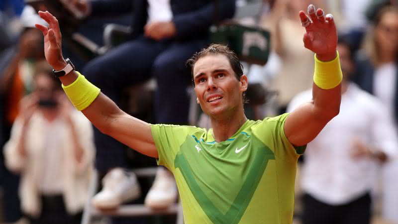 Rafael Nadal em Roland Garros - Getty Images
