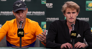 Rafael Nadal pede “sanções mais duras” em punição imposta a Zverev - Getty Images
