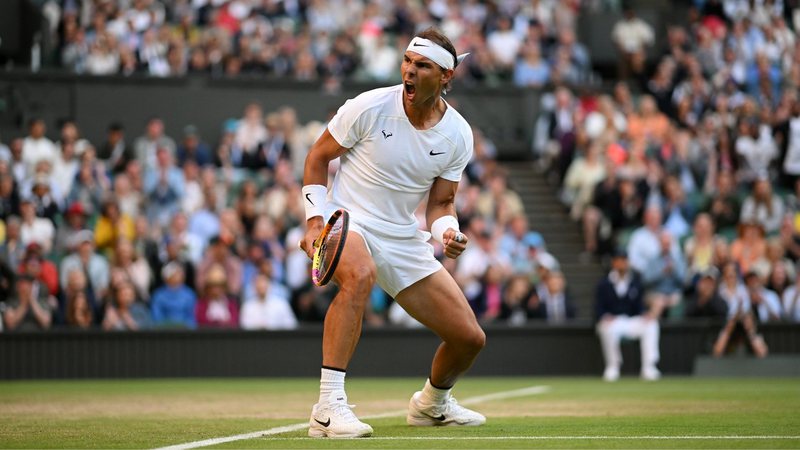 Rafael Nadal bate Zandschulp e vai às quartas de Wimbledon - GettyImages