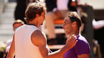 Nadal x Zverev se enfrentam em Roland Garros; confira o retrospecto - GettyImages
