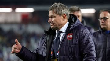 Dragan Stojkovic, treinador da Sérvia - Srdjan Stevanovic / Getty Images