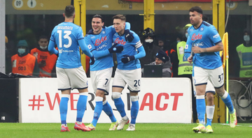 Napoli vence Milan, ultrapassa rival e vira vice-líder do Italiano - GettyImages