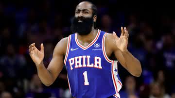James Harden, do Philadelphia 76ers, na NBA - Getty Images