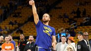 Stephen Curry, do Warriors, na NBA - Getty Images