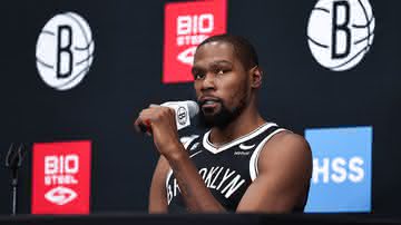 Kevin Durant, jogador do Brooklyn Nets na NBA - Getty Images