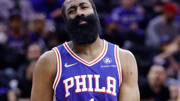 James Harden no Sixers - Getty Images