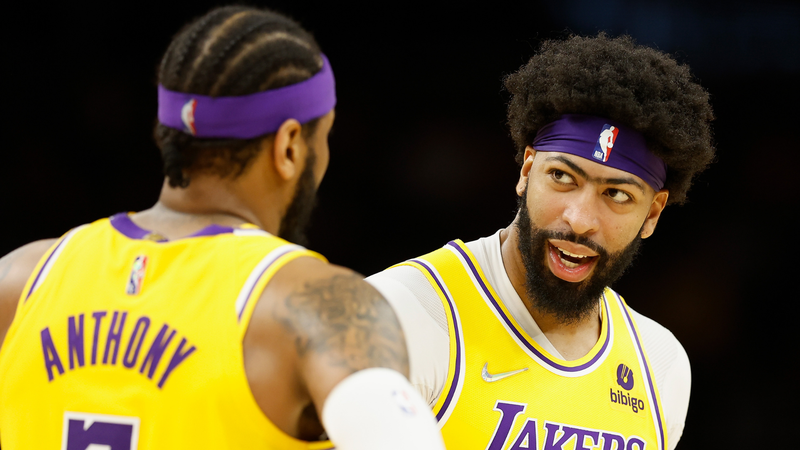 Líderes do Los Angeles Lakers desabafaram sobre a eliminação da equipe na NBA - GettyImages