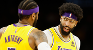 Líderes do Los Angeles Lakers desabafaram sobre a eliminação da equipe na NBA - GettyImages