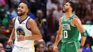 Warriors x Celtics se enfrentam na quinta-feira, 2 - Getty Images