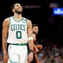 Jayson Tatum do Boston Celtics na NBA - Getty Images