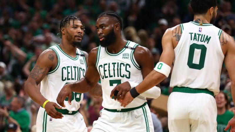 NBA tem trio dos Celtics batendo recorde histórico - GettyImages