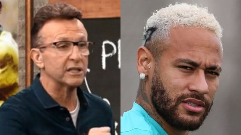 Neto detona presença de Neymar em boate - Transmissão/Youtube/Os Donos da Bola/GettyImages