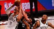 NBA: Durant e Irving comandam, e Nets vencem Bucks no Jogo 1 da semifinal do Leste - GettyImages