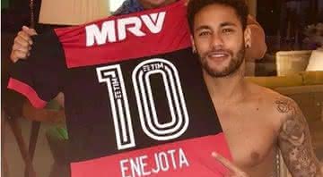 Landim descarta Neymar Jr no Flamengo - Reprodução Twitter