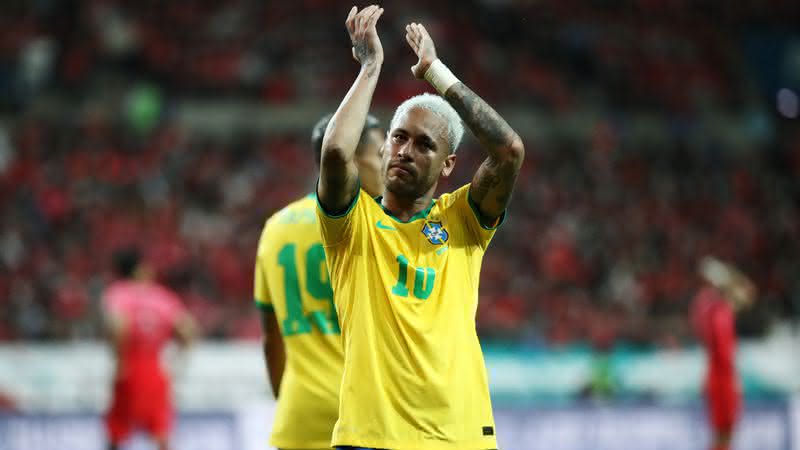 Neymar deixou sua marca no jogo do Brasil contra a Coreia do Sul - GettyImages