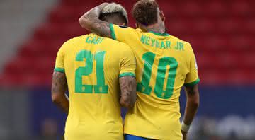 Neymar e Gabigol são crias da base do Santos - GettyImages