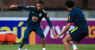 Neymar e Marquinhos se apresentam e completam delegação da Seleção Brasileira - GettyImages