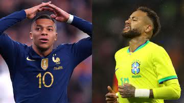 Neymar e Mbappé se tornaram alvo de uma nova polêmica e o técnico do PSG tentou falar sobre o tema - GettyImages