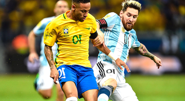 Neymar e Messi fazem a final da Copa América com Brasil e Argentina - GettyImages