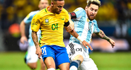 Neymar e Messi fazem a final da Copa América com Brasil e Argentina - GettyImages