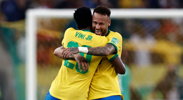 Brasil contou com gols de Neymar e Vini Jr - GettyImages