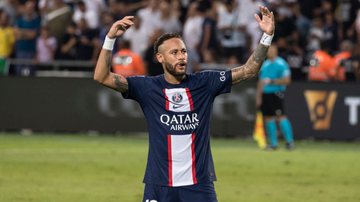 Neymar ganhou o apoio da imprensa e de companheiros do PSG após a vitória no Campeonato Francês - GettyImages