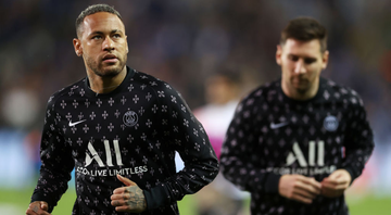 PSG: Neymar pode ser relacionado para jogo contra Olympique - GettyImages