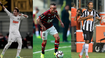 Neymar, Ronaldinho Gaúcho e Rafinha são três nomes que já venceram os dois torneios continentais - Getty Images