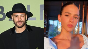 Neymar se separou de Bruna Marquezine no ano de 2018 - GettyImages - Reprodução / Instagram