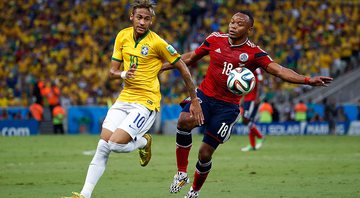 Brasil e Neymar costumam ter vida complicada diante da Colômbia - GettyImages