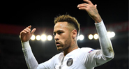 Neymar comemorando o gol pelo PSG - GettyImages