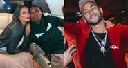 Nathália Felix, Douglas Costa e Neymar Jr. - Reprodução/Instagram
