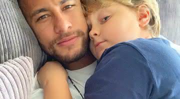 Neymar Jr. e Davi Lucca (Crédito: Reprodução Instagram)