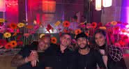 Neymar e amigos comemoram aniversário de parça do PSG - Instagram
