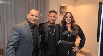 Neymar, Neymar Jr e Nadine Gonçalves (Crédito: Reprodução/Instagram)