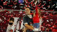 Tom Brady após conquistar seu último título na NFL - Getty Images