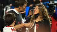 Tom Brady, astro da NFL, e Gisele Bündchen - Getty Images