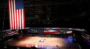 Quadra da Bolha da NBA - Getty Images