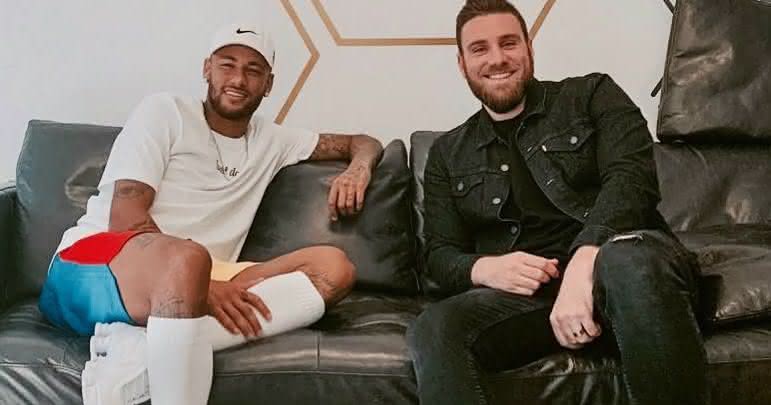 André Fernandes e Neymar Jr (Crédito: Reprodução Instagram)