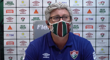Odair defende escalação de jogadores experientes no Fluminense - Reprodução/ YouTube