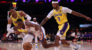 OKC bate Lakers na NBA - Getty Images