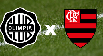 Olimpia e Flamengo entram em campo pela Libertadores - GettyImages/Divulgação