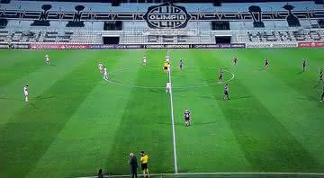 Olimpia e Santos se enfrentaram na Libertadores - Transmissão Conmebol TV - 01/10/2020