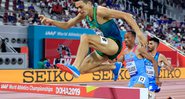 Atobeli da Silva, do Brasil, decepcionou nos 3000m com obstáculos e não se classifica no atletismo - GettyImages