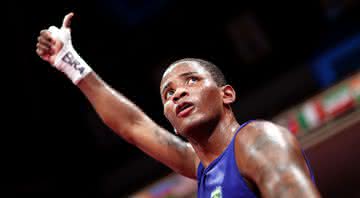 Nas quartas do Boxe, Wanderson de Oliveira representou o Brasil nas Olimpíadas - GettyImages