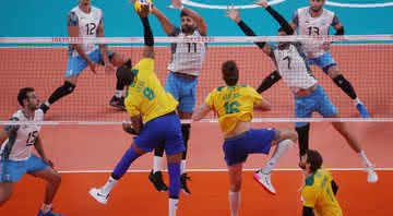 Vôlei: Brasil e Argentina duelaram nas Olimpíadas - GettyImages