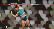 Thiago Braz conquistou a medalha de bronze para o Brasil nas Olimpíadas de Tóquio - GettyImages